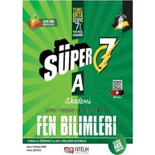 Nitelik Yayınları 7. Sınıf (A) Süper Fen Bilimleri Soru Yeni Nesil