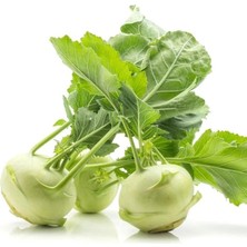 İdea Pazar Ata Tohumları Geleneksel Yeşil Kohlrabi(Alabaş) Tohumu (20 Tohum)