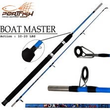 Port Fish Portfish Boat Master Eco Tekne Kamışı 120 cm 10 -20 Lbs  - Mavi