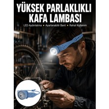Royaleks Hafif ve Taşınabilir Kamp Kafa Lambası Ayarlanabilir Işık Yeni Nesil