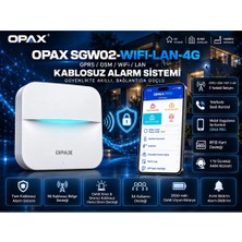 Opax SGW02-WIFI-LAN-4G Gsm Gprs Wifi Lan Kablosuz Alarm Sistemi