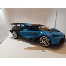 Tila Toys Uzaktan Kumandalı MAVİ Şarjlı kumandadan kapıları açılan 27cm FULL fonksiyon araba