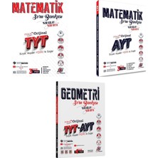 Mikroorijinal Yayınları Tyt - Ayt Matematik - Geometri Soru Bankası Set (3 Kitap)