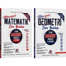 Mikroorijinal Matematik-Geometri 1.aşama Maarif Model Soru Bankası Set (2 Kitap)