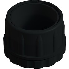 CATEKSSS 76 mm Iç Ayarlı Profil Pabucu Siyah - 50’li Paket