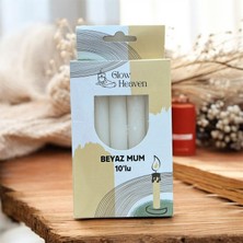 Glow Heaven Beyaz Mum 10LU
