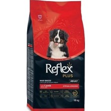 Reflex Plus Büyük Irk Kuzulu&pirinçli Yetişkin Köpek Maması 18 kg