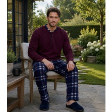 3 Renk Kışlık Erkek Polar Pijama Takımı