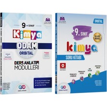 Orbital Yayınları 9.sınıf Kimya Odam (Ders Anlatım Modülü) ve 9.sınıf Soru Bankası Set (2 Kitap)