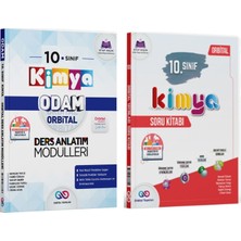 Orbital Yayınları 10.sınıf Kimya Odam (Ders Anlatım Modülü) ve 10.sınıf Soru Bankası Set (2 Kitap)