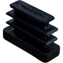 CATEKSSS 10X30 mm Profil Için Kademeli Içe Geçme Profil Tapası, Profil Kapak, Profil Tapa Siyah - 26’lı Paket