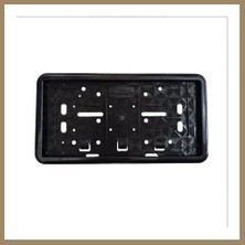 Bezos Çerçeveli Motosiklet Plakalık Plaka Altlığı Siyah 26X17CM 1 Adet 22