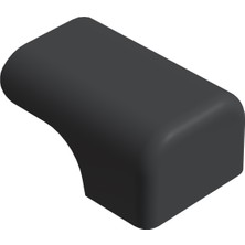 CATEKSSS 25X50 mm Elips Ayarlı Yan Izgara Pabuç RAL7035 - 26’lı Paket