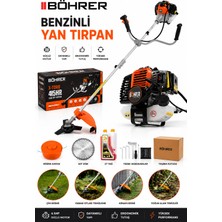 Böhrer BA011359 Pro Yan Tipi Benzinli Tırpan