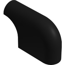 CATEKSSS 25X50 mm Elips Izgara Pabuç Meb Siyah - 42’li Paket