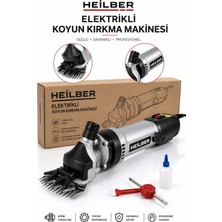 Heilber BA011544 420W Elektrikli Koyun Kırkma Makinesi Profesyonel Koyun Traş Makinesi Yedek Bıçaklı Bakım Setli
