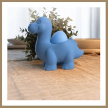 Bezos 3D Baskı Dinozor Yumurtalık - Sevimli Eggosaurus Yumurta Tutucu-Mavi 22