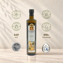 Uyan Zeytincilik Ayvalık Erken Hasat Soğuk Sıkım Natürel Zeytinyağı 750 Ml.