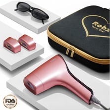 Robx A05 IPL 3 Milyon Atım Akıllı Cilt Tanıma Ultra Seri Atım 3 Başlık Vücut Yüz Bikini Bay&bayan Cihazı