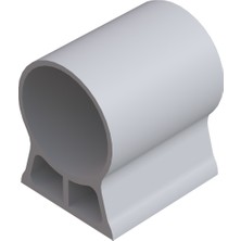 CATEKSSS 32 mm Izgara Pabuç Beyaz - 58’li Paket