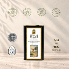 Uyan Zeytincilik Ayvalık Erken Hasat Soğuk Sıkım Natürel Zeytinyağı 3 Lt.