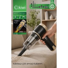 Kiwi KVC-4036 Şarjlı El Süpürgesi - Siyah