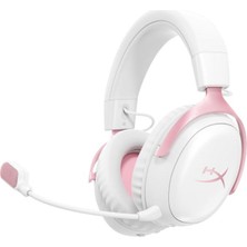 Hyperx Cloud Iıı S Kablosuz Oyuncu Kulaklığı Beyaz / Pembe DG0R2AA