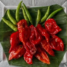 İdea Pazar Doğal Dünyanın En Acı Biber Tohumu(Bhut Jolokia) 4 Tohum