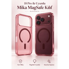 Evax [pc Magsafe] iPhone 18 Pro Uyumlu Magsafe Özellikli Sert Mika Sararmaz Ince Fit Kılıf