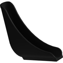 CATEKSSS 16X40 mm V Takoz Sıra Pabucu Siyah - 25’li Paket