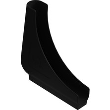 CATEKSSS 25X50 mm V Takoz Sıra Pabucu Akp Siyah - 16’lı Paket
