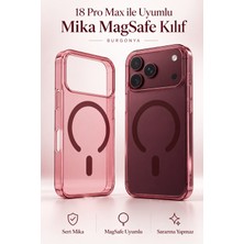 Evax [pc Magsafe] iPhone 18 Pro Max Uyumlu Magsafe Özellikli Sert Mika Sararmaz Ince Fit Kılıf