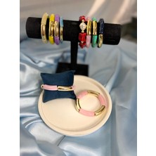 Belirtilmemiş Bijuteri Bileklik (Gold-Pembe)
