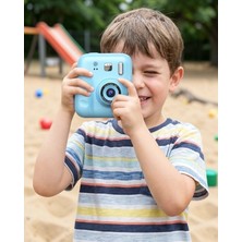 Nemere Çocuk Fotoğraf Makinesi Anında Baskı 4 Kağıt Rulo Hediye