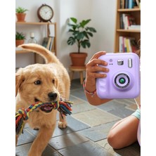 Nemere Çocuk Fotoğraf Makinesi Hd Ekranlı Baskı Kağıdı Kalem Hediye Model