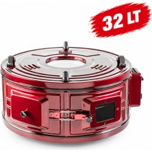 Şamdan J392 32LT Termostatlı Yuvarlak Davul Fırın