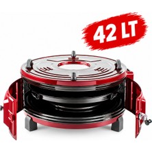 Şamdan J492 Döner Tepsili Termostatlı Yuvarlak Davul Fırın