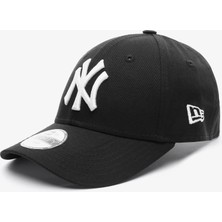 New Era New York Yankees 9forty Çocuk Siyah Şapka Kadın Kullanıma Uygun Standart Beden  10879076.-