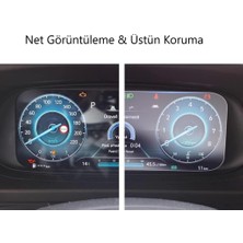 StepCo Hyundai I20 10.25 Inç Ile Uyumlu Ekran Koruyucu Dijital Gösterge Nano