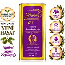 Boztepe 5 LT Natürel Sızma Zeytinyağı (2026/27) Soğuk Sıkım Filtresiz
