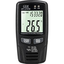 CEM DT-172TK K Tipi Problu Sıcaklık Nem Datalogger