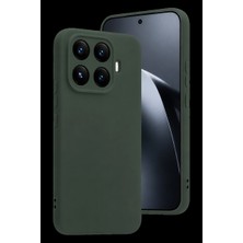 Xiaomi Mi 17T Pro Nano Içi Kadife Silikon - Koyu Yeşil