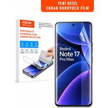 Focus Kaplama Redmi Note 15 Plus 5g Kırılmaz Özel Kesim Hydrogel Film