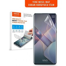 Focus Kaplama Vivo Y04 Mat Kırılmaz Cam Özel Kesim Hydrogel Film