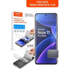 Focus Kaplama Redmi Note 17 5g Mat Kırılmaz Özel Kesim Hydrogel Film