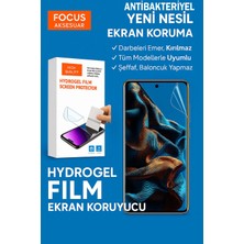 Focus Kaplama Samsung S24 Fe Antibakteriyel Kırılmaz Özel Kesim Hydrogel Film