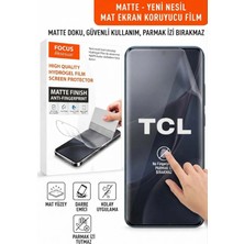 Focus Kaplama Tcl 60R 5g Mat Kırılmaz Cam Özel Kesim Hydrogel Film