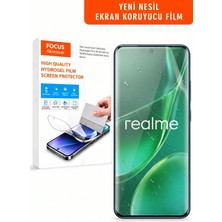 Focus Kaplama Realme 12 Pro Plus 5g Uyumlu Kırılmaz Cam Özel Kesim Hydrogel Film