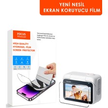 Focus Kaplama Insta 360 Go 3 Ekran Koruyucu Hydrogel Film