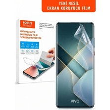 Focus Kaplama Vivo X200S Kırılmaz Cam Özel Kesim Hydrogel Film